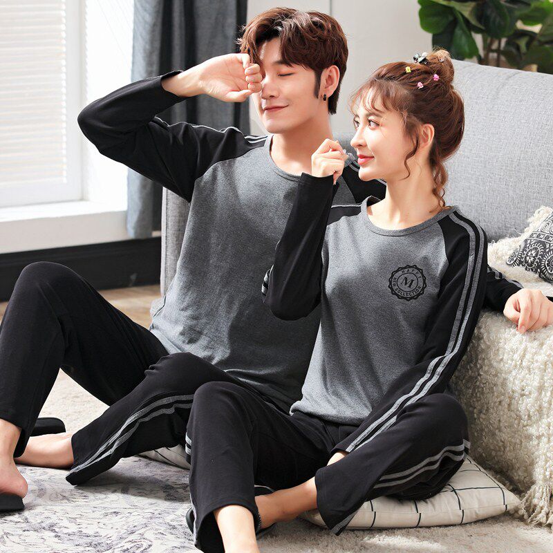 春秋季情侣睡衣女款纯棉长袖薄款秋冬男士全棉家居服套装加大码,女士内衣/男士内衣/家居服,睡衣/家居服套装,淘宝优惠券,粉丝福利购,淘宝优惠卷