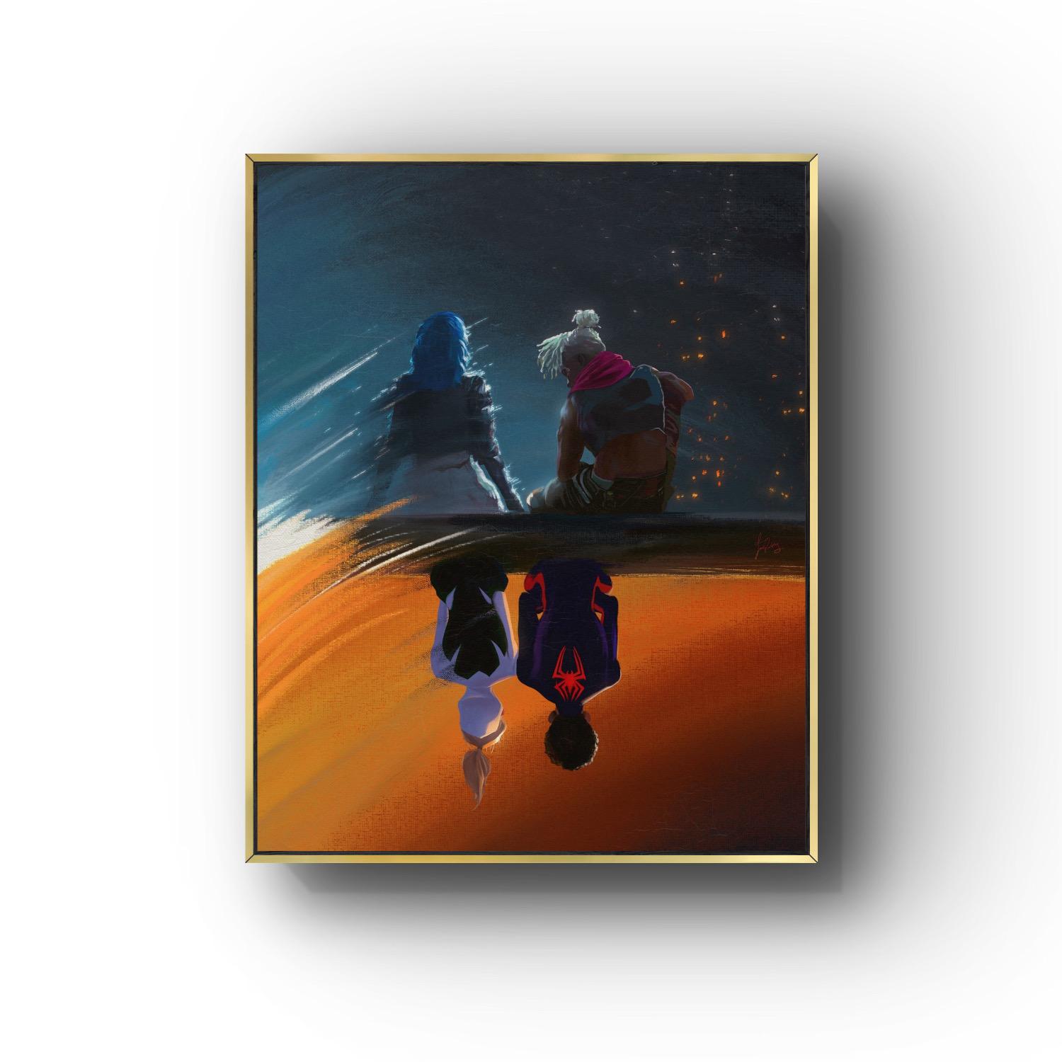 英雄联盟周边艾克艺术挂画电