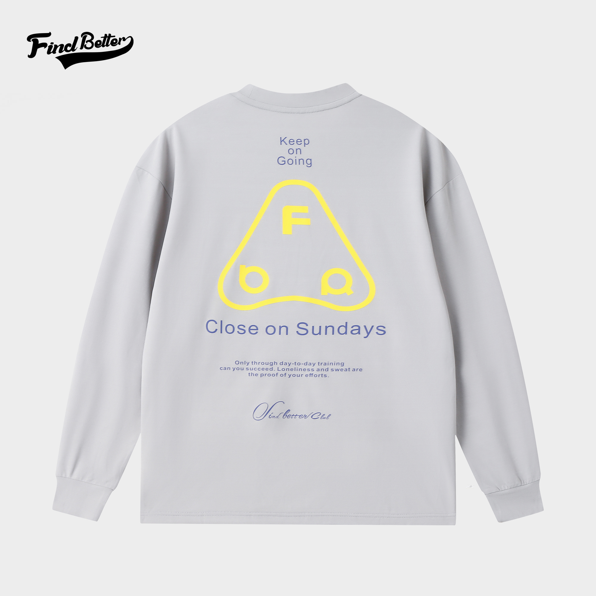 新款秋冬经典印花休闲运动户外健身跑步训练运动速干长袖-359