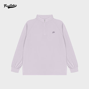 T恤骑行服 速干运功长袖 FIND BETTER秋冬半拉链立领卫衣男宽松美式