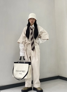 Tangostyle青海西藏川西旅拍潮酷百搭机车连体裤叠穿