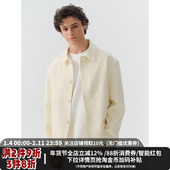 MIDASHAND 松弛感男士 夹克秋季 武艺同款 新款 老钱风翻领上衣外套