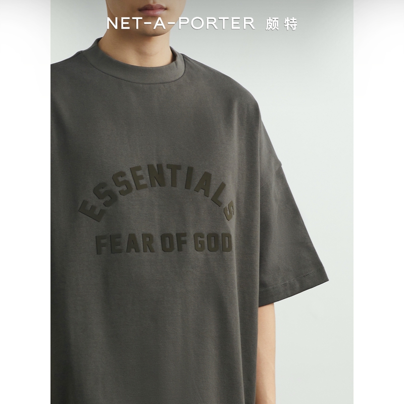 ESSENTIALS FEAR OF GOD 早春男宽松印花棉质T恤NAP颇特 男装 T恤 原图主图