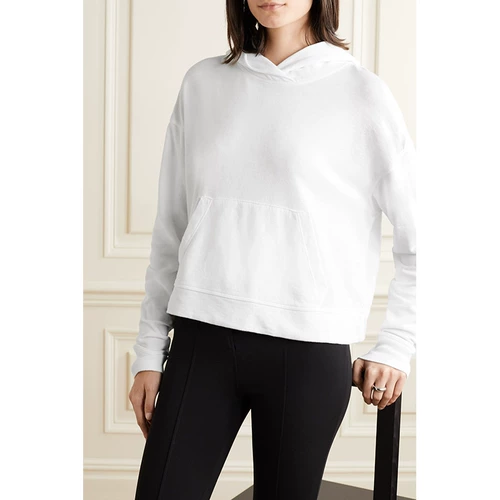 [Классическая модель] Джеймс Персе Женский белый хлопок с коротки