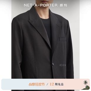 Margiela 外套NAP颇特 夏季 MM6 Maison 新品 男宽松印花西装