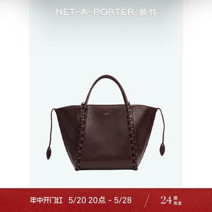 PORTER颇特 女酒红色皮革托特包NAP 款 NET Alaia 经典