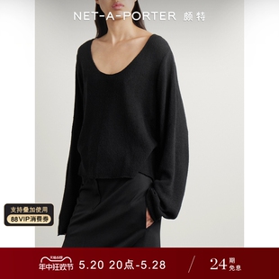 女镂空针织真丝毛衣NAP Row PORTER颇特 The NET 春季 新品