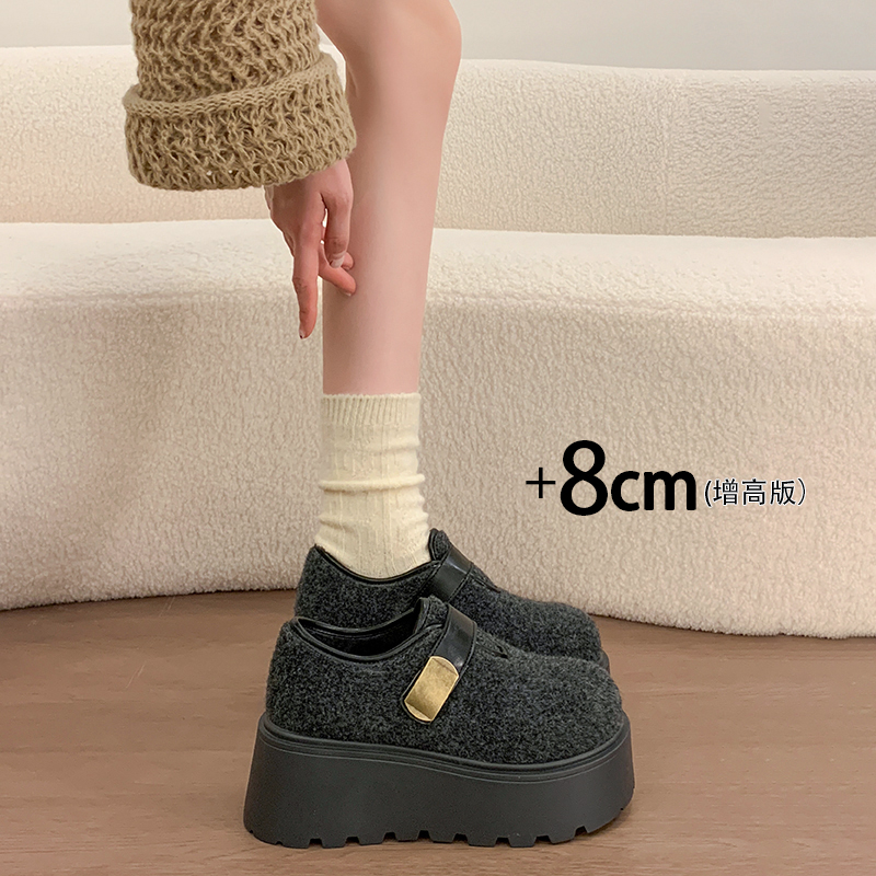 保暖雪地靴棉鞋休闲乐福鞋