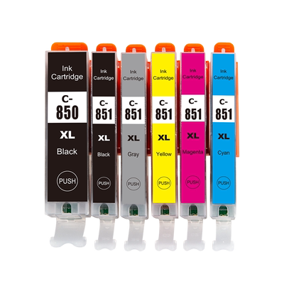 850851兼容墨盒色彩鲜艳