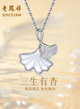 老凤祥足银项链送女友