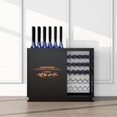 轻奢收纳售楼部迎宾铁艺雨伞架免费定制酒店置地蓄水防锈 包邮