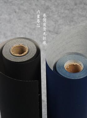 徽上善35cmX20米加厚万年蓝万年黑半生熟宣纸2CM 3CM方格子长卷