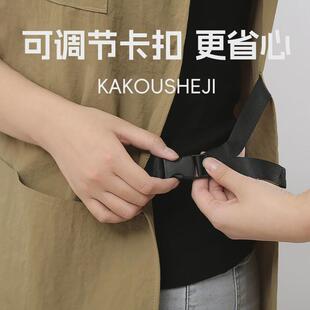 韩版套头防泼水家用厨房围裙咖啡店服透气马甲加大款围腰男女通用