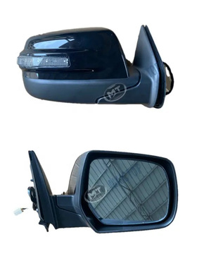 适用于2012年款福特ranger倒车镜后视镜总成黑色带灯倒车镜总成