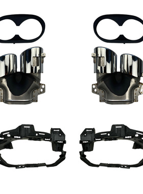 适用奔驰GLB X247 GLB220 250 GLB35 改AMG双出四出尾喉改装