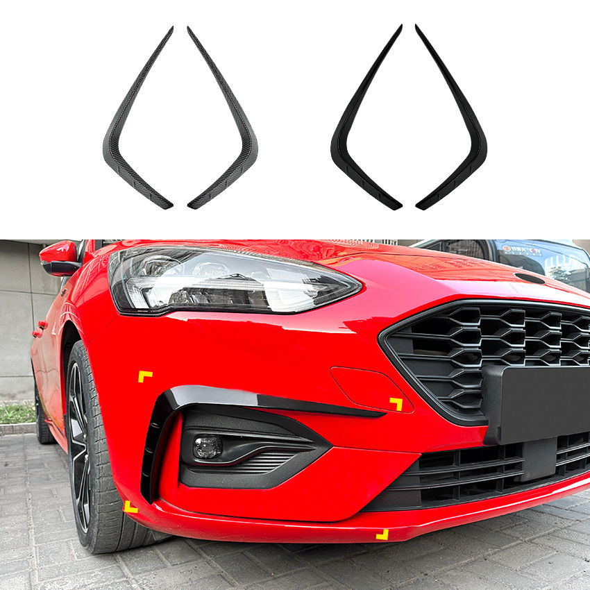 适用福特福克斯 Focus ST Line 2019-2022 前风刀车贴外饰改装