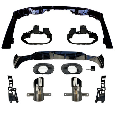 适用奔驰CLA级CLA200 260 C118 CLA35 AMG后唇尾唇尾喉扰流板改装