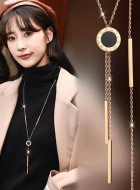 2024年新款简约百搭流苏项链