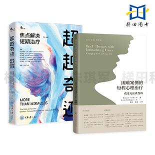困难案例的短程心理治疗+超越奇迹-焦点解决短期治疗 重度抑郁幻觉与妄想神经性厌食酗酒强迫症自我损毁 案例分析 短程家庭治疗书