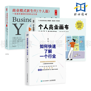 如何快速了解一个行业 肖璟+商业模式新生代个人篇+个人商业画布 做人生的CEO 职业生涯 行业研究分析方法论 企业管理商业分析师