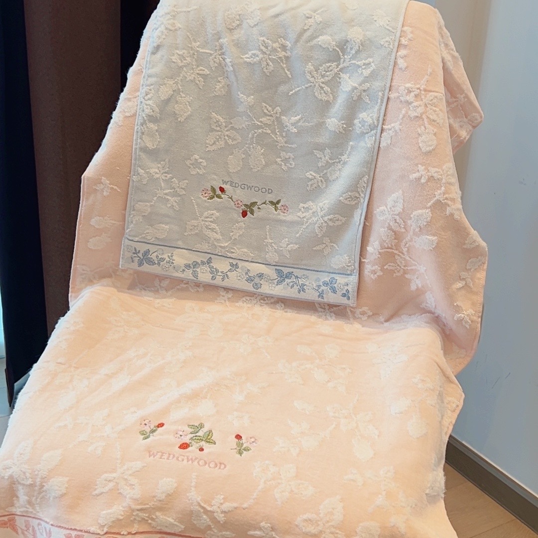 高端浴巾英国伍德野草莓