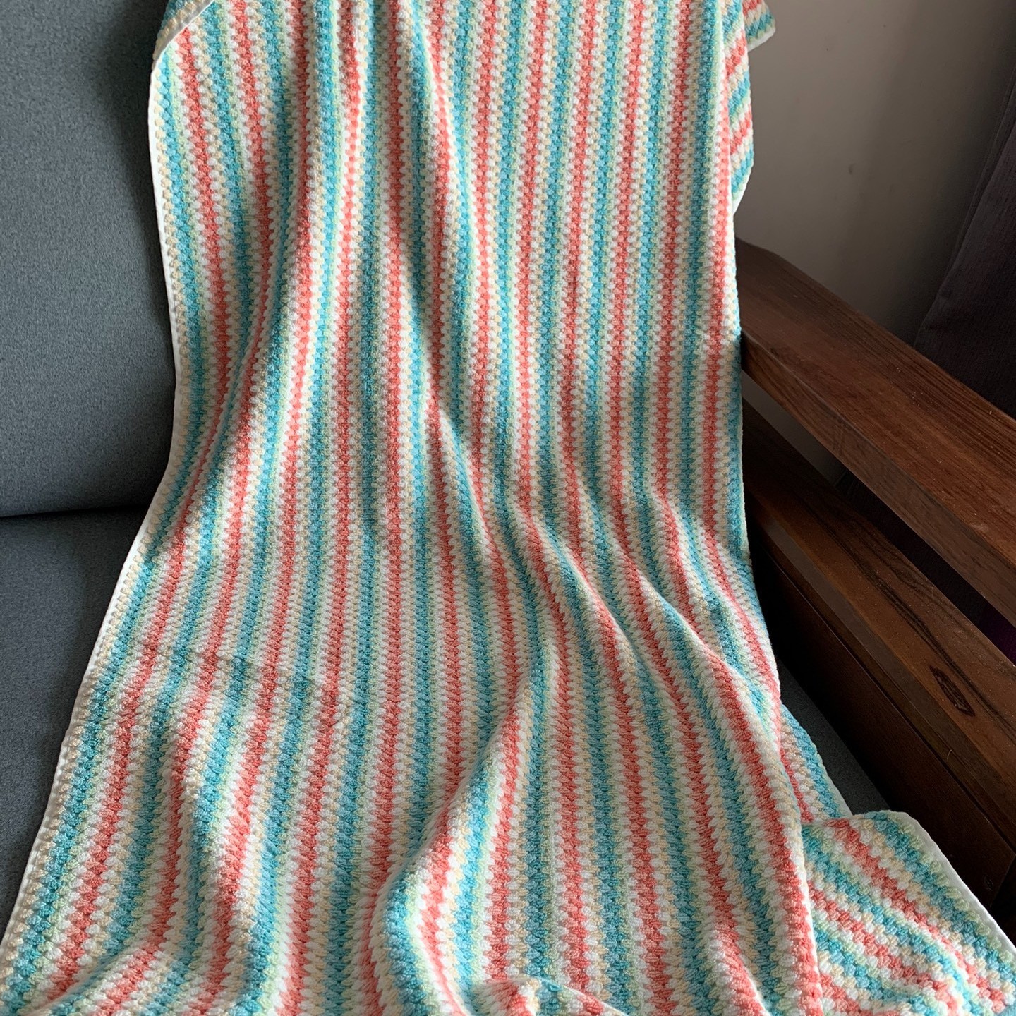 捡漏清仓！欧美出口剩余小清新浴巾双面毛圈吸水速干