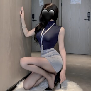 职场女神*纯欲辣妹御姐大码紧身包臀裙办公网红秘书制服OL套装女