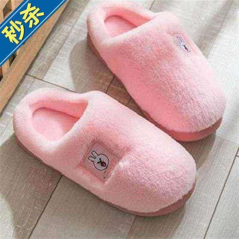 拖着女冬外穿毛毛拖◆新款◆鞋可爱室内家用新款2019韩版时尚棉拖