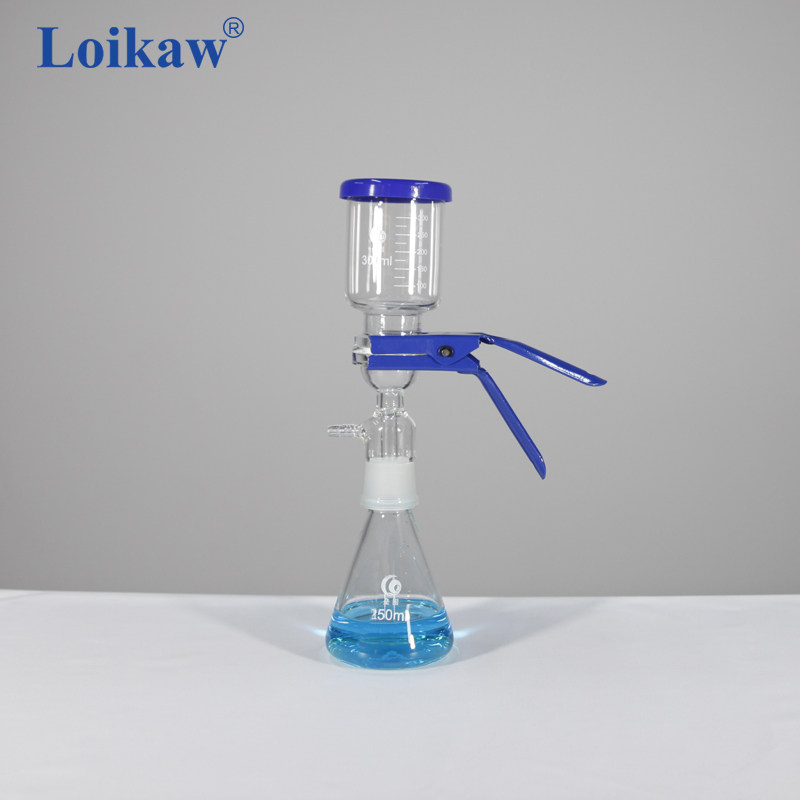 实验室溶剂过滤器 玻璃砂芯过滤装置250 1000ml 2000ml 5000ml真空