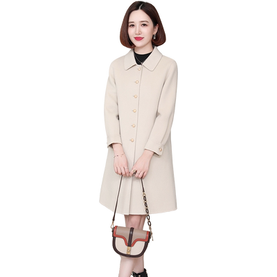 新款呢子羊绒大衣傲冬