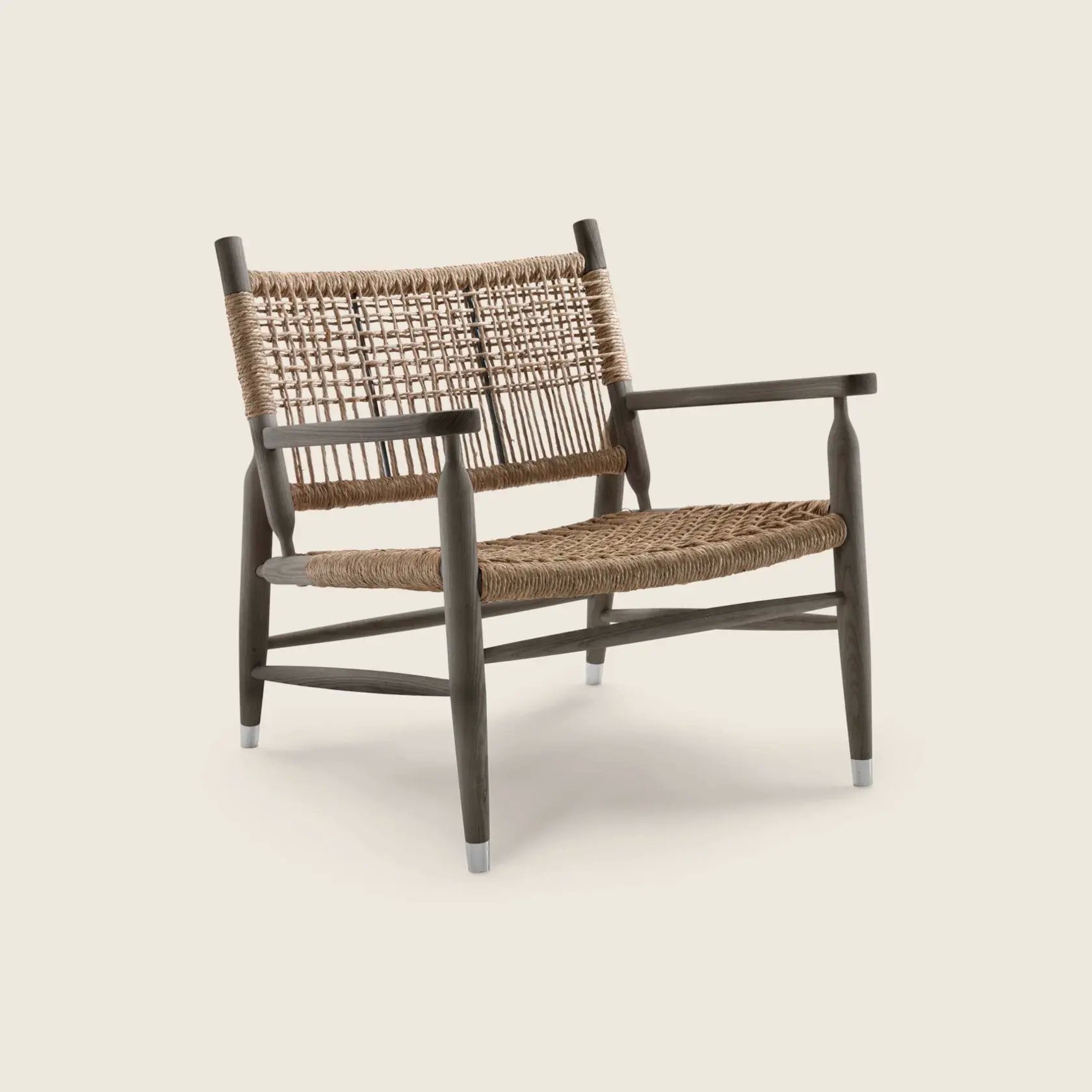 悠云/TESSA编织休闲椅沙发单椅/中式禅意北欧日式风格/CH25大气版