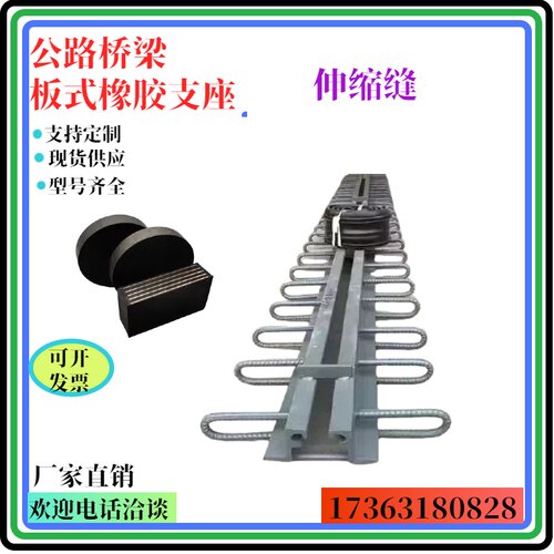 公路异型钢毛勒缝伸缩缝止水条带