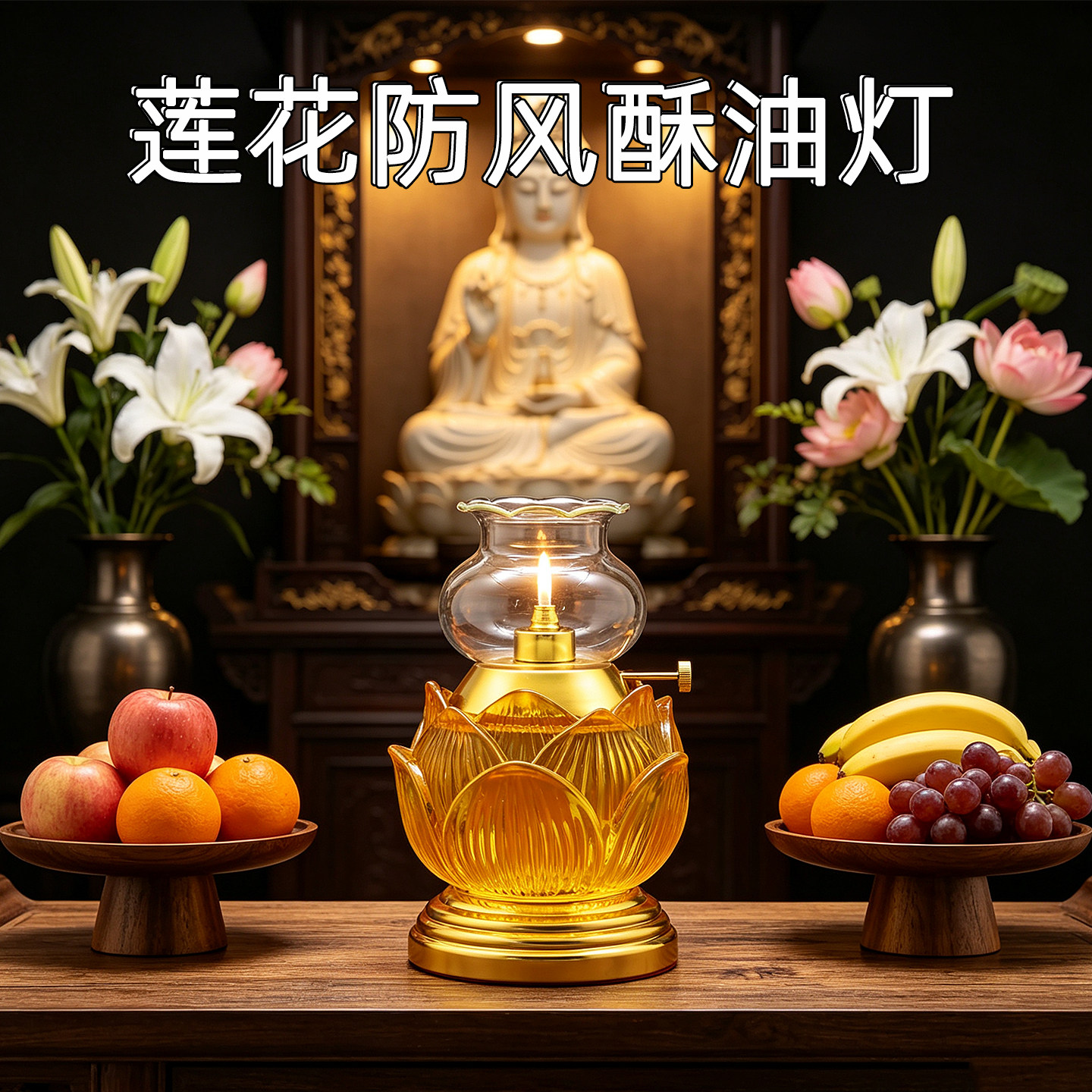 酥油灯长明灯灯供灯佛前灯琉璃灯