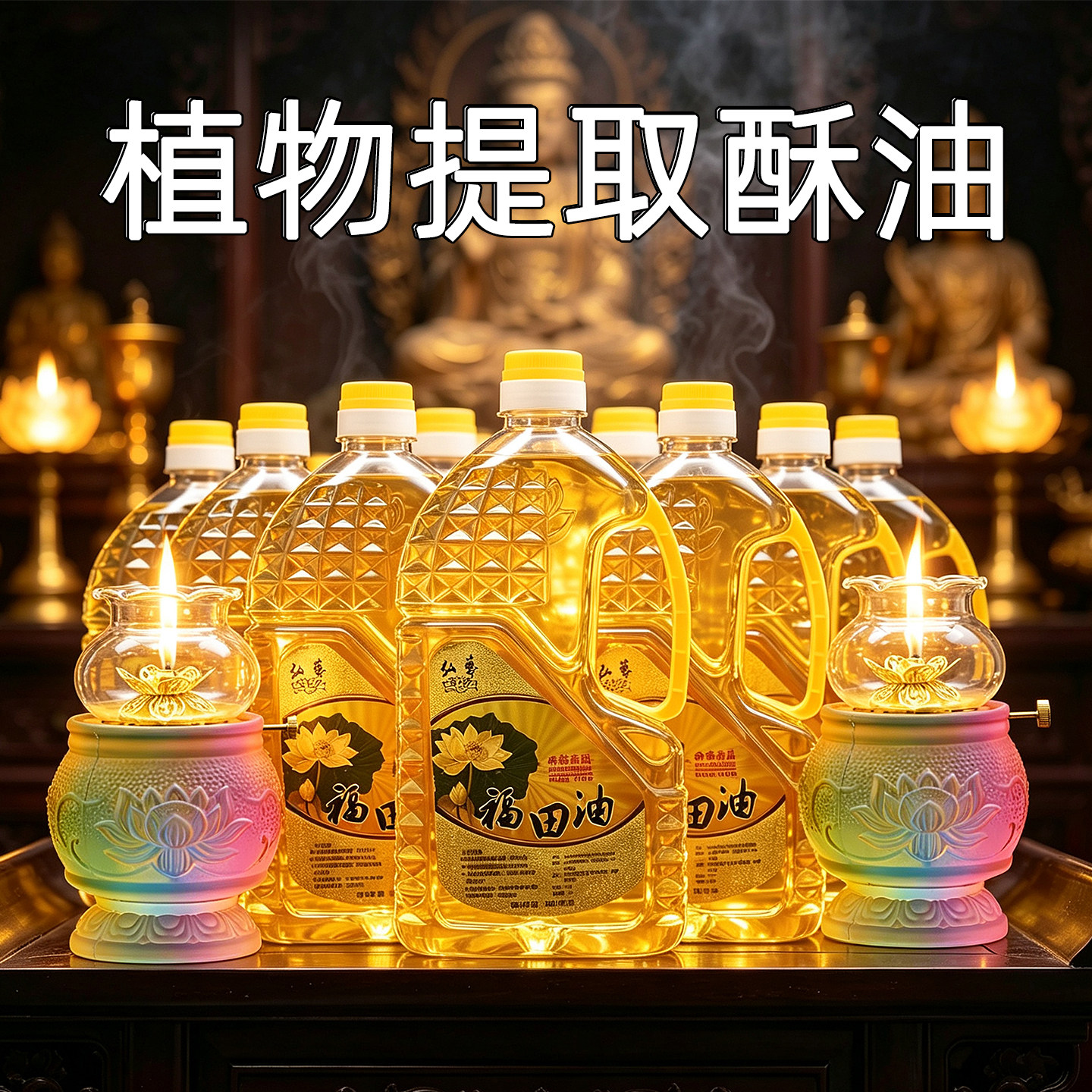 液体酥油菩提植物酥油灯长明灯