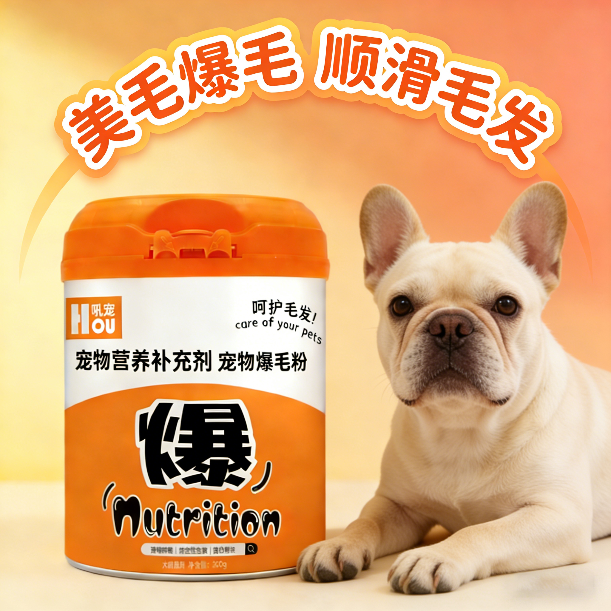 狗狗专用爆毛粉海藻粉毛发黑鼻头卵磷脂幼犬美毛粉不掉毛小狗快速,宠物/宠物食品及用品,狗卵磷脂/鱼油/海藻粉,淘宝优惠券,粉丝福利购,淘宝优惠卷