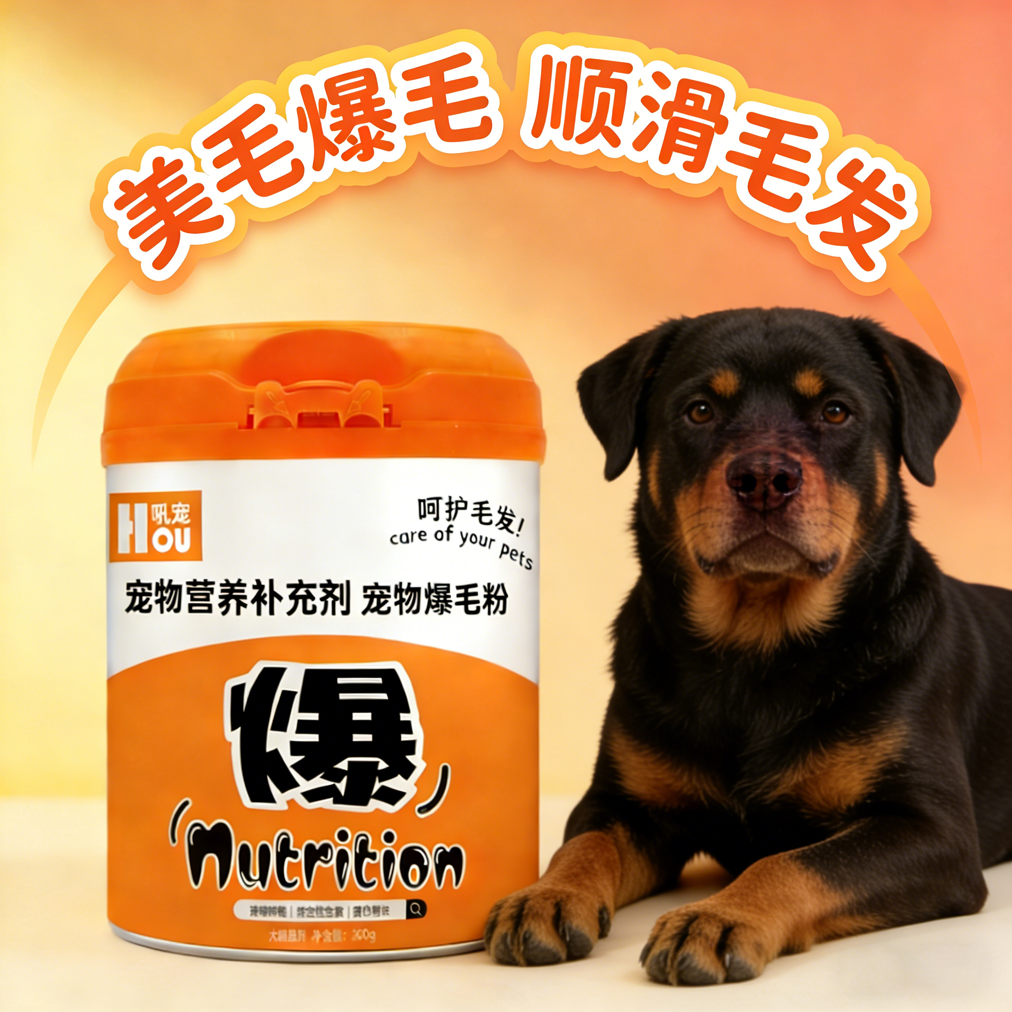 狗狗专用爆毛粉海藻粉毛发不掉毛长毛黑鼻头拌粮快速美毛粉幼犬,宠物/宠物食品及用品,狗卵磷脂/鱼油/海藻粉,淘宝优惠券,粉丝福利购,淘宝优惠卷