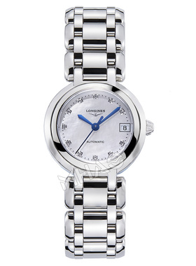 全新正品LONGINES浪琴手表心月月相机械表钢带女表L8.111.4.87.6