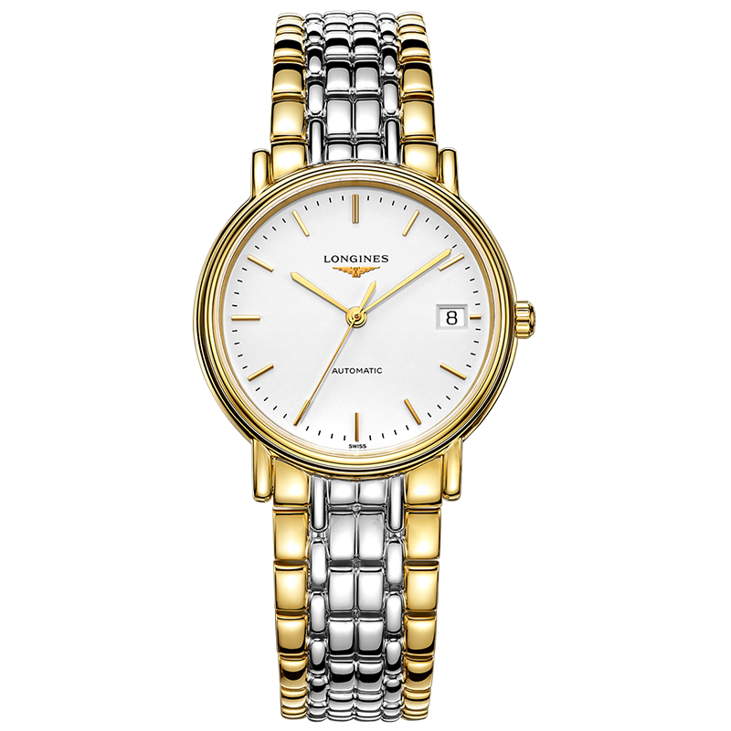 香港直邮 浪琴手表男 瑰丽系列机械间金男士表L4.821.2.12.7