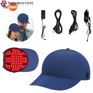 出口美国生发仪生发帽育发帽固发红光红外理疗灯防脱发红光生发帽