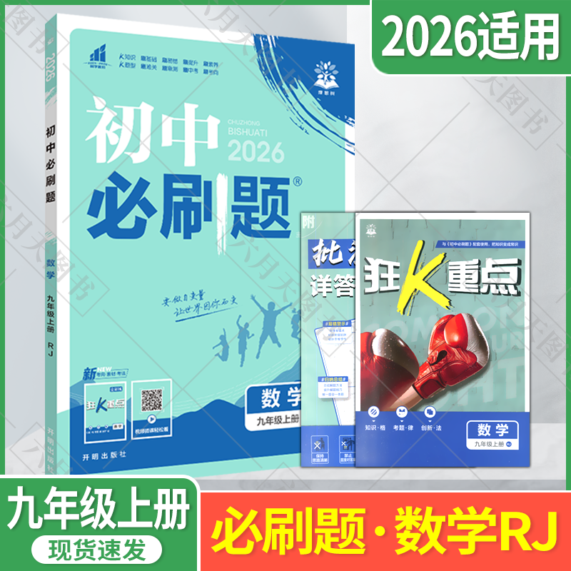 初中必刷题九年上册数学rj人教版