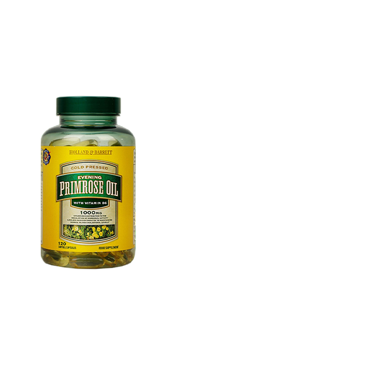 英国HB荷柏瑞月见草软油胶囊维生素B61000mg120粒