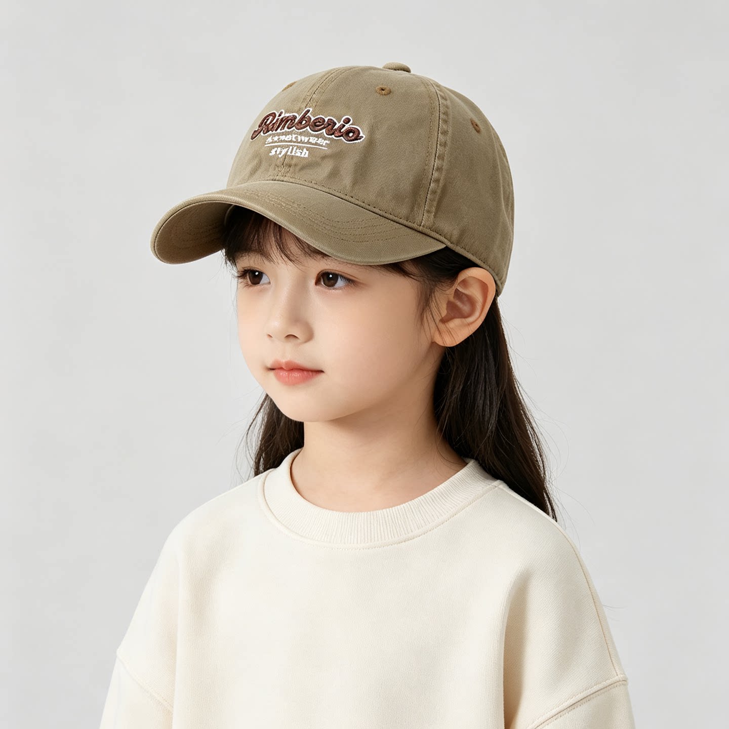 儿童帽子男女童棒球帽2026新款女孩户外鸭舌帽中大童遮阳帽春秋潮图片