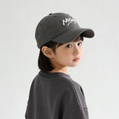 2026新款 儿童棒球帽春秋字母刺绣鸭舌帽男女童棒球帽宝宝遮阳帽子