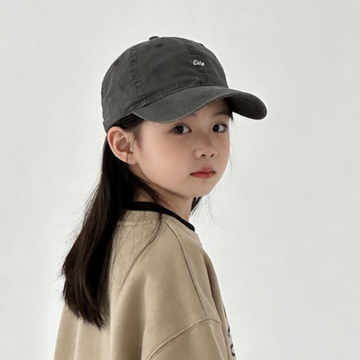 2026新款儿童帽子春季女童棒球帽女孩宝宝鸭舌帽遮阳太阳帽春秋潮