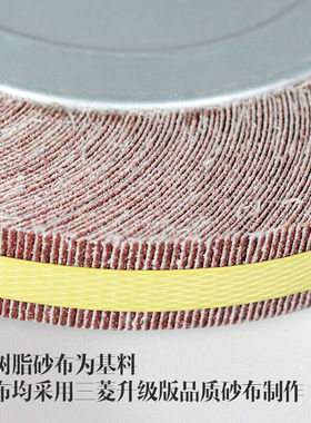 千页轮千叶轮抛光轮砂布轮抛光片卡盘叶轮250*30（40）32250*18*3