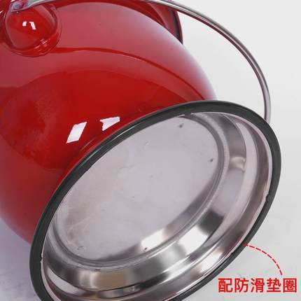 老式痰盂家用卧室带盖不锈钢搪瓷高脚老人便盆坐便器女士夜用尿桶