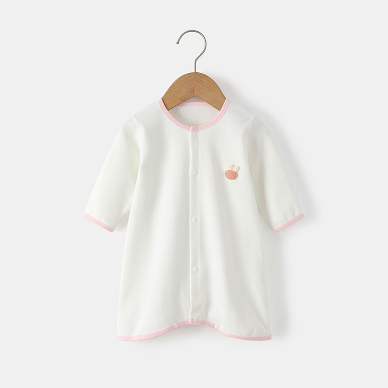 儿童防踢睡袍宝宝纯棉连体睡衣睡裙婴儿防着凉秋冬保暖睡袋秋冬款