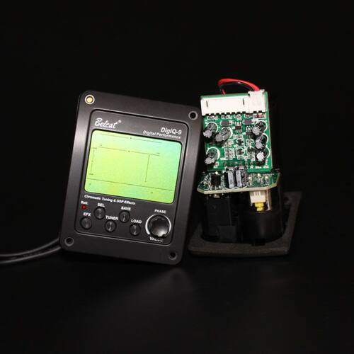 DigiQ-9电箱木吉他配件压感全数字信号处理3段EQ吉他拾音器DBOX