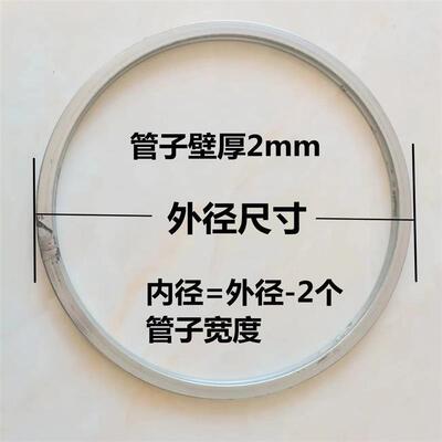 镀锌铁方管圆环四方管202530加厚2mm镀锌铁方管圆环焊接铁圆圈五