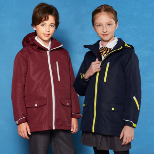 伊顿纪德儿童冬季新款外套 男女童3M内胆脱卸保暖外套16X039